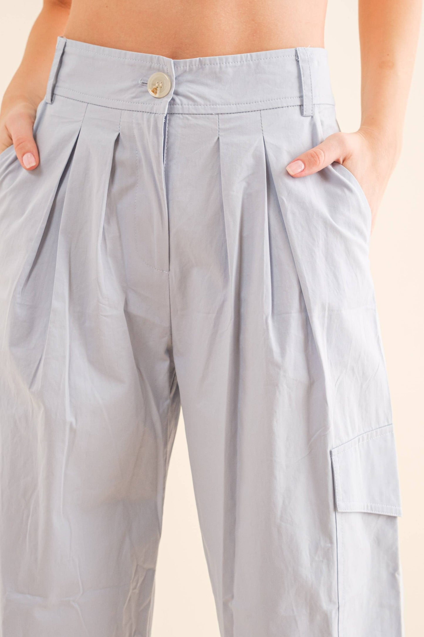 Cargo Wide Leg Long Pants