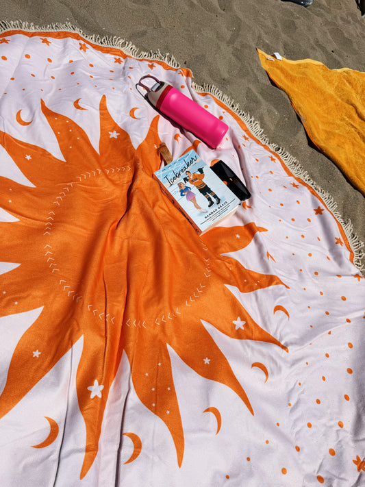 Catching Rays Beach Towel