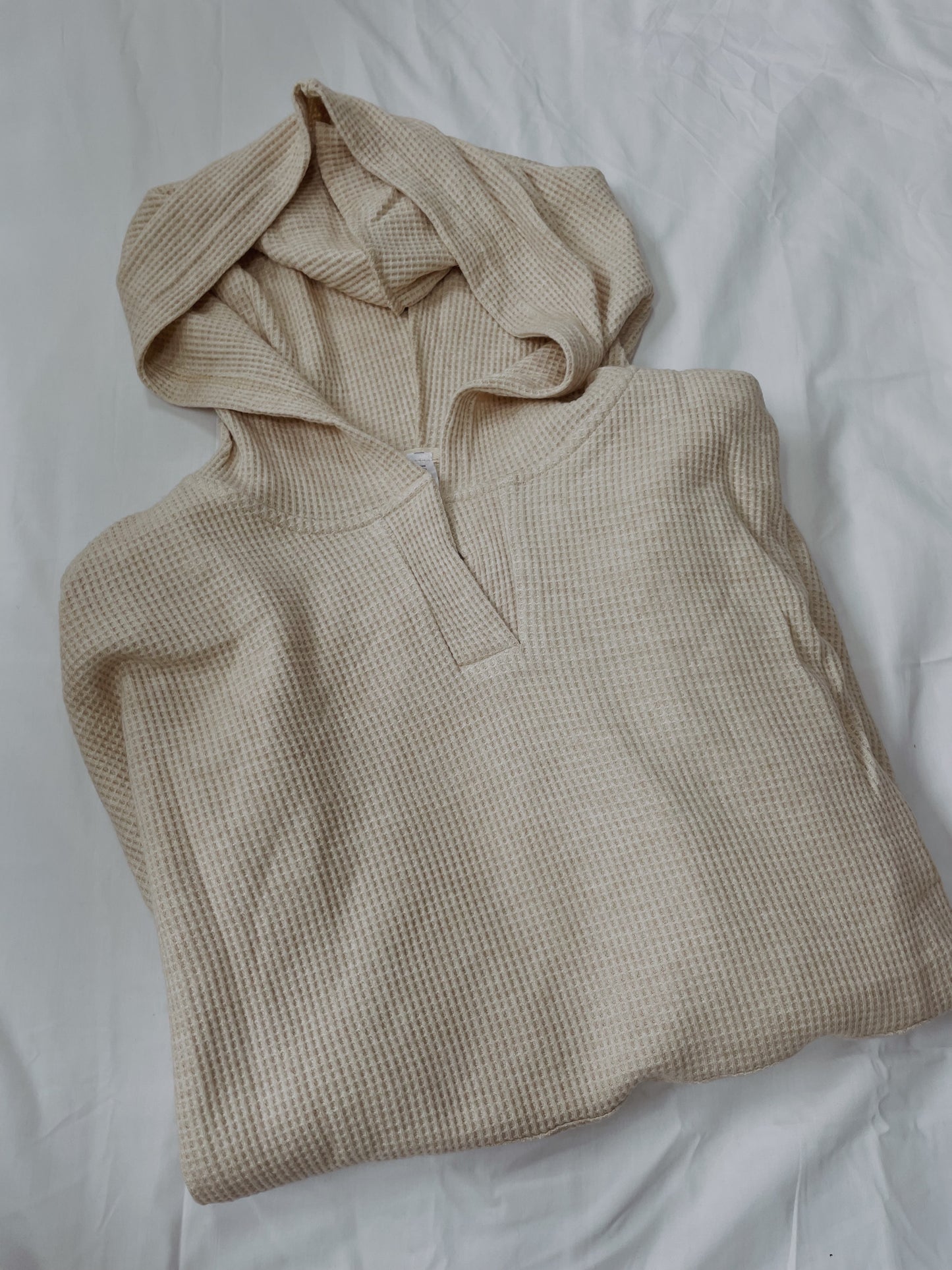 PLUS Waffle Knit Pullover