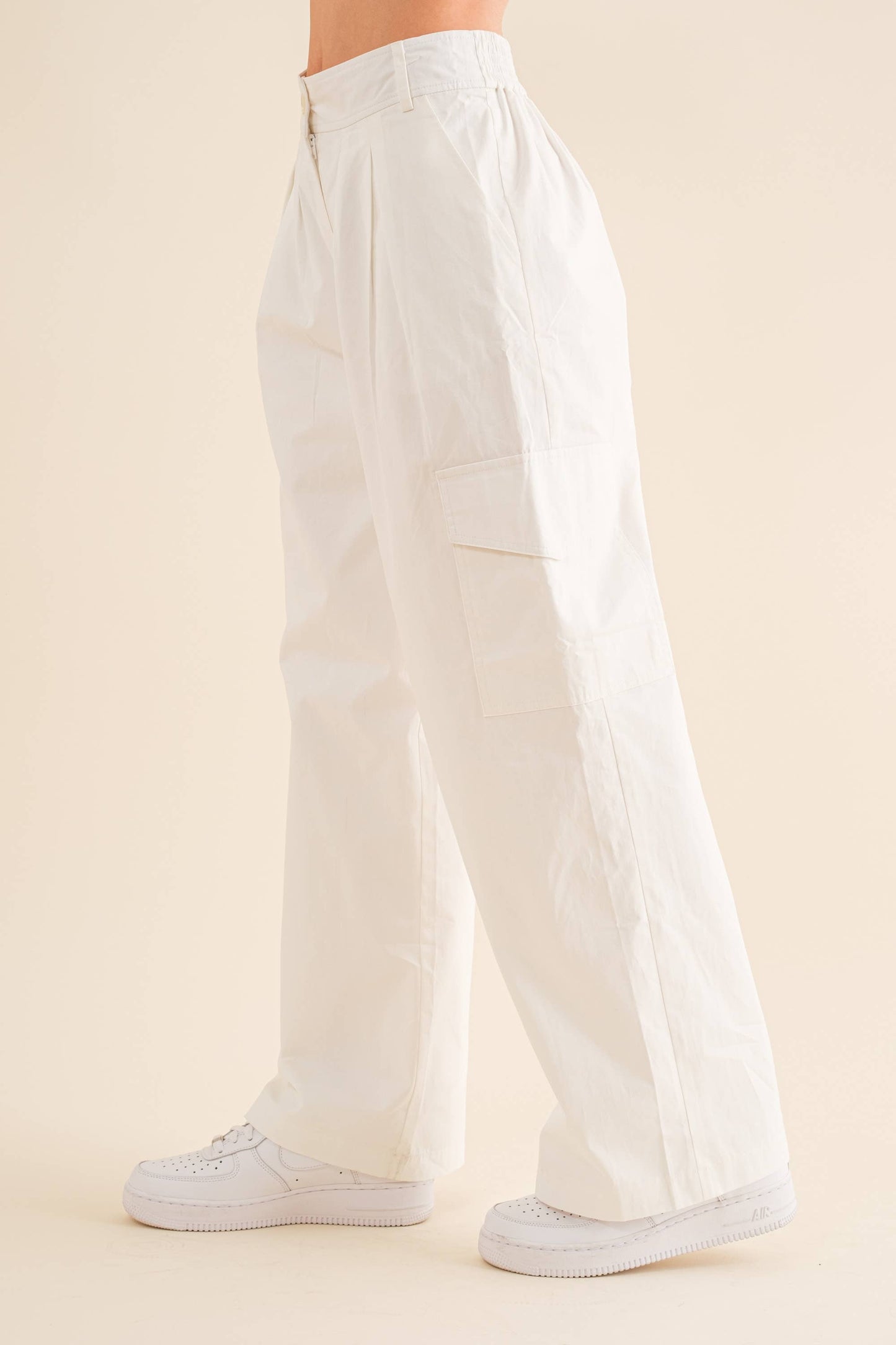 Cargo Wide Leg Long Pants