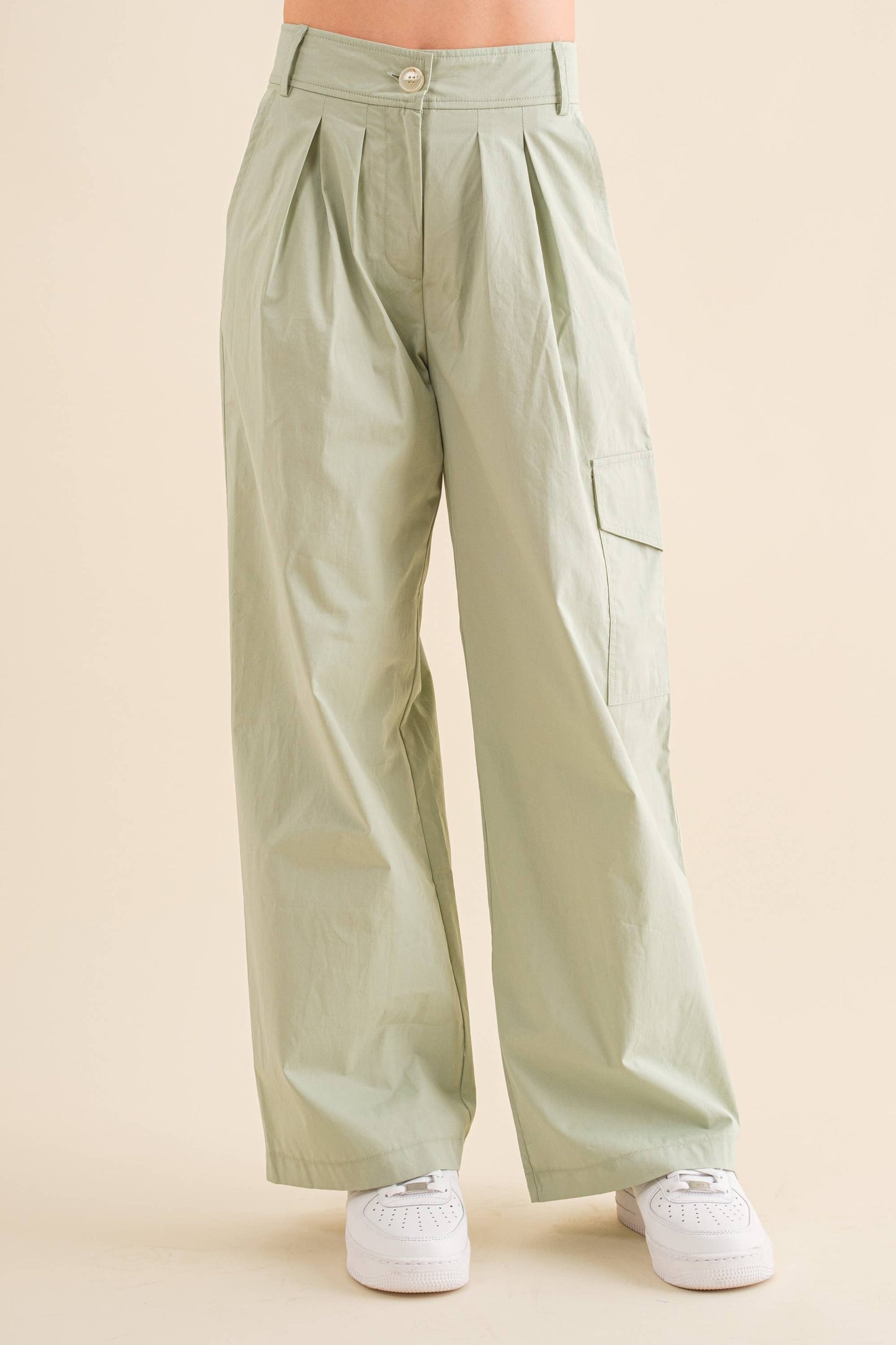 Cargo Wide Leg Long Pants