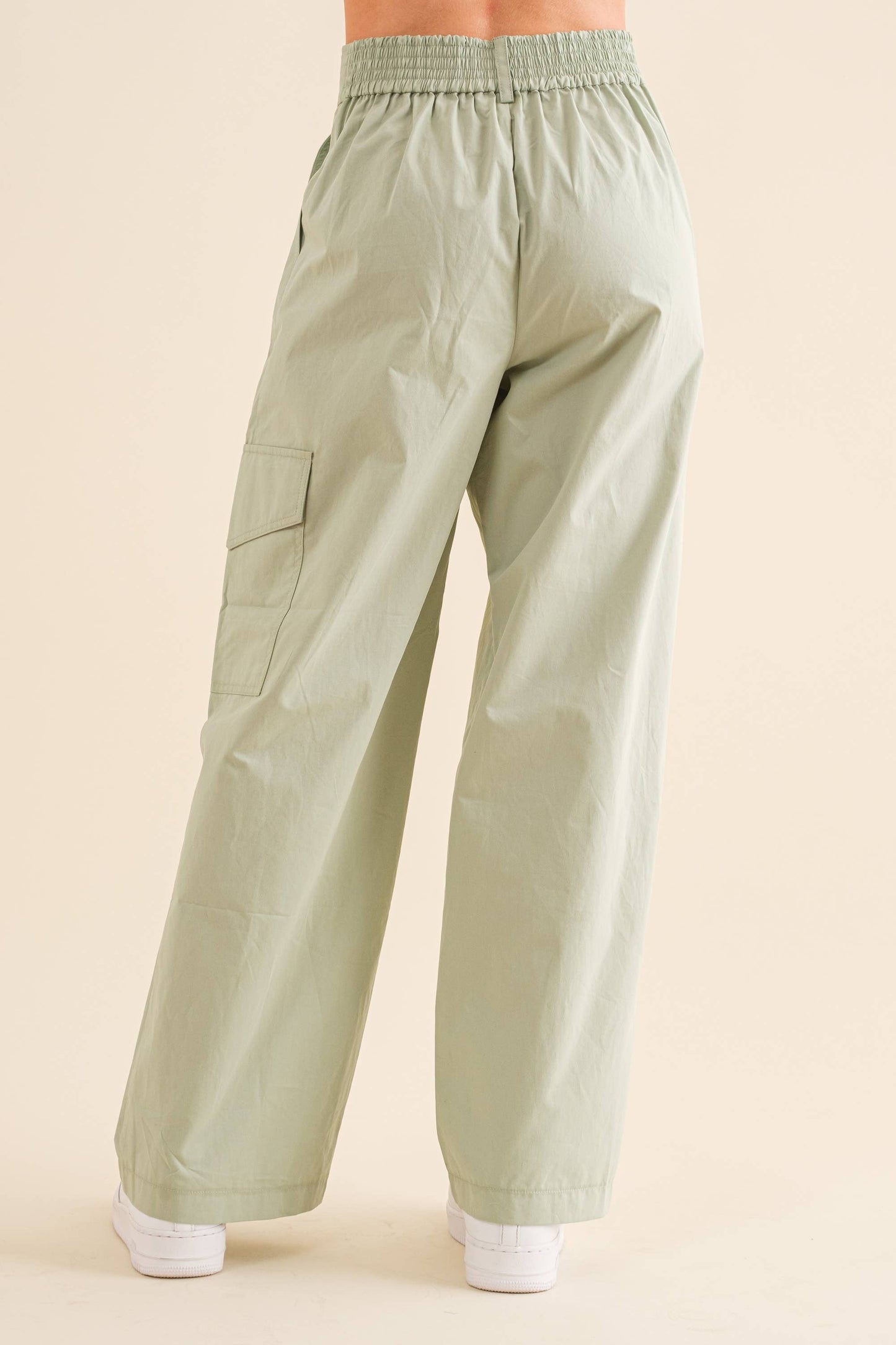 Cargo Wide Leg Long Pants