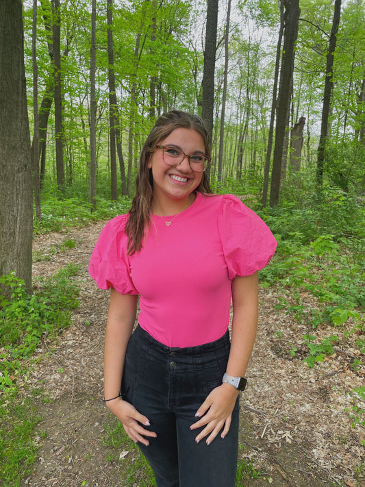 Pretty Pink Bodysuit