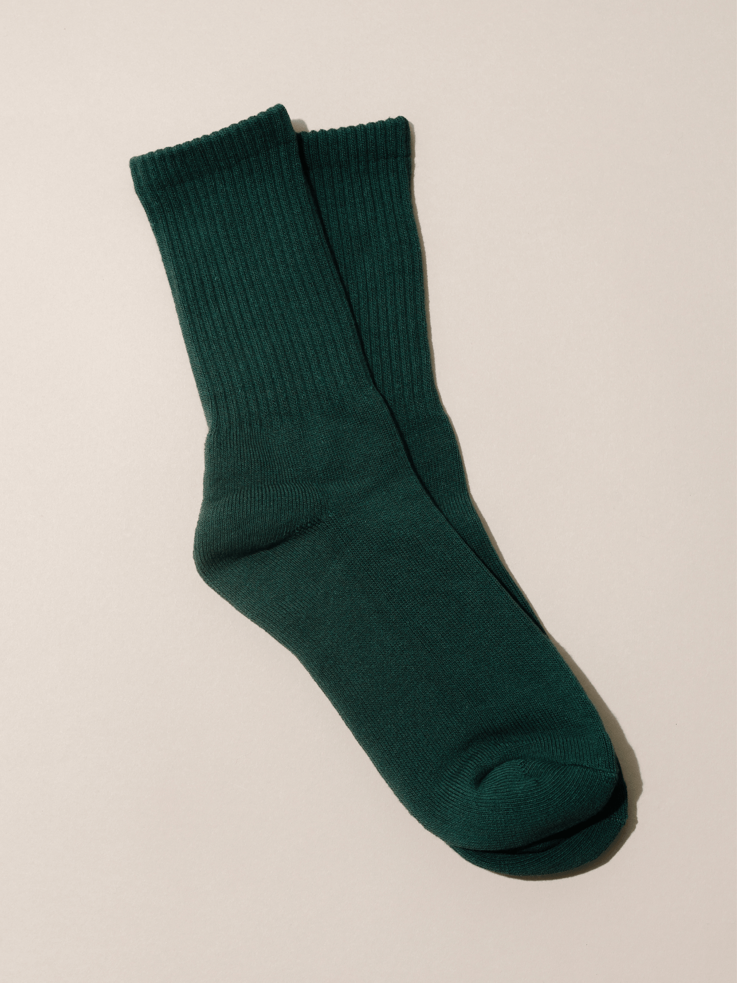 Spandex Blend Crew Socks