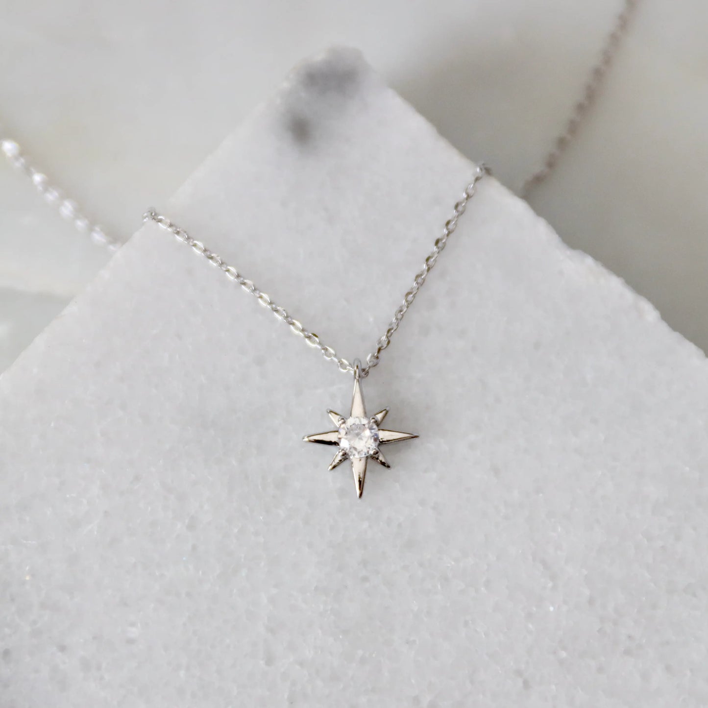 Mini Star Necklace - Silver