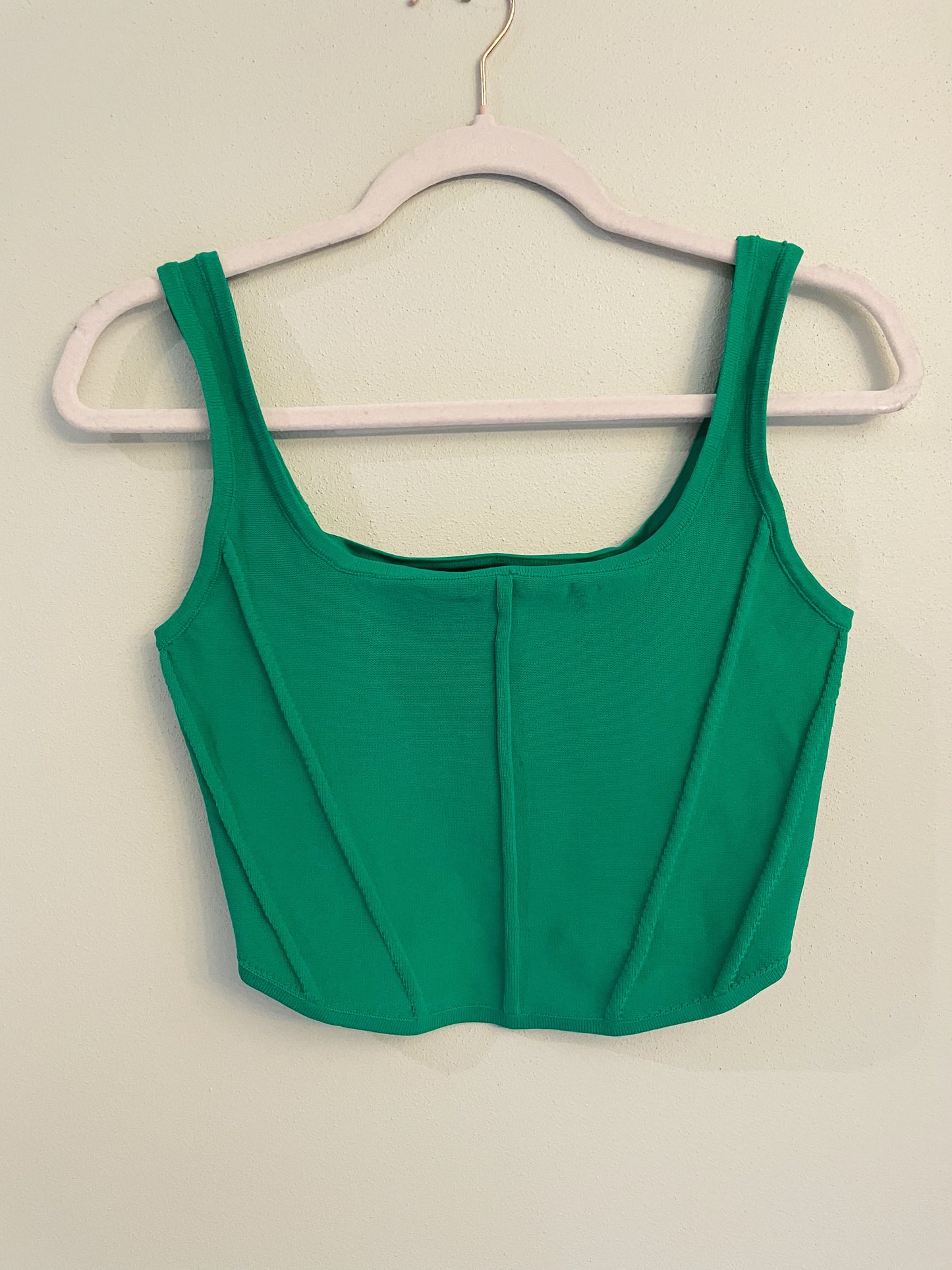 Green Goddess Corset Tank