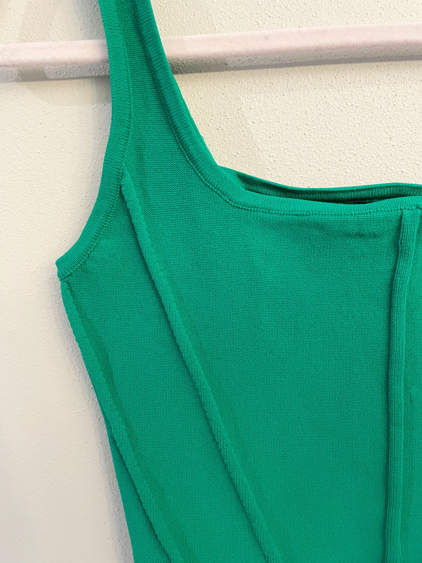 Green Goddess Corset Tank