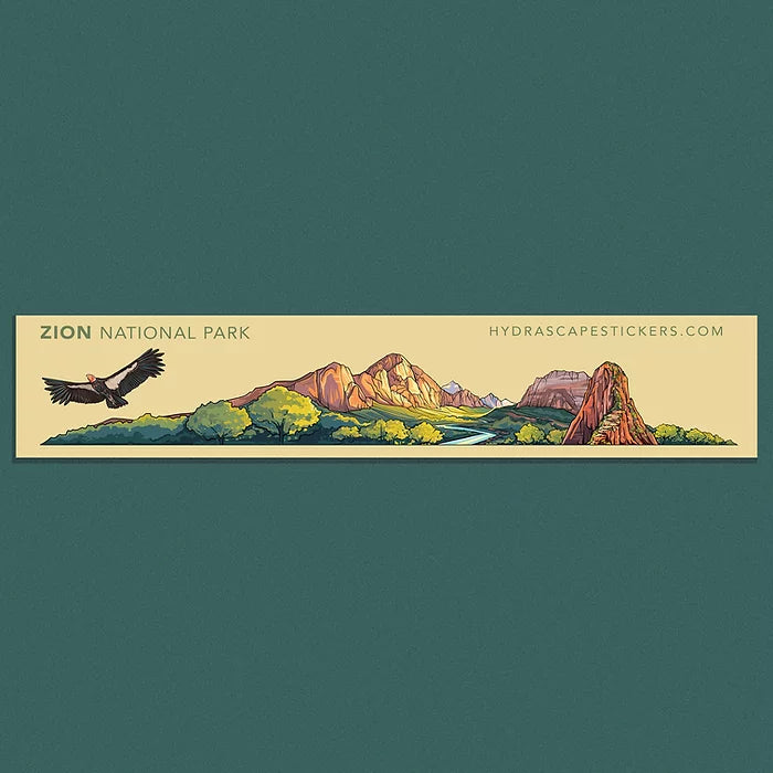 National Park Miniscape Stickers